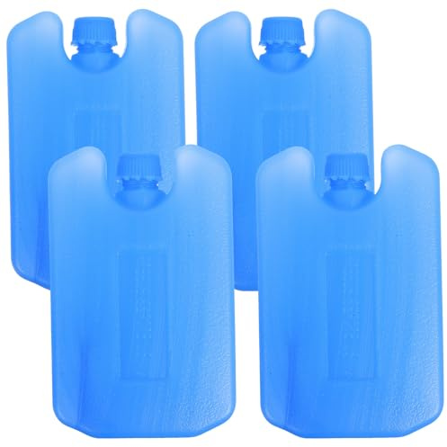 IMIKEYA 4 Pièces Pack de Glace Réutilisable en Pe pour Ventilateur Climatiseur, Blocs Réfrigérants Rapides et Efficaces pour Maison et Bureau, Accessoire Portable pour Refroidissement