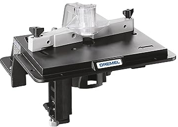 Dremel 231 tragbarer Drehwerkzeugformer und Frästisch - Holzbearbeitungsaufsatz perfekt zum Schleifen, Formen und Trimmen von Kanten