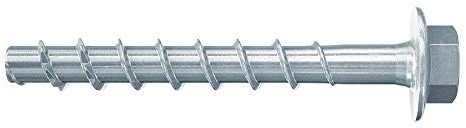 fischer UltraCut, Galvanisch Verzinkt, 6x120 Sechskant mit angeformter Scheibe