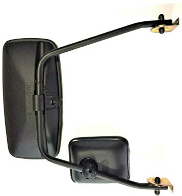 Rückspiegel 410x205mm Außenspiegel 198x160mm LKW Spiegelhalter Spiegelarm SET