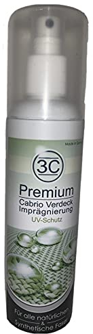 3C Premium Cabrio, impermeabilizzante per tettuccio auto, con protezione UV, 250 ml