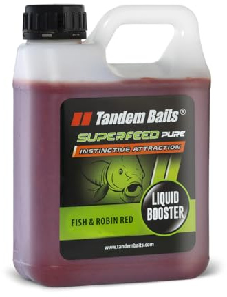 Tandem Baits SuperFeed Pure Booster | Carp Fishing Booster | Booster Effortless Carp Fishing | Carp Bait | Carp Fishing Accessories for Monster Fish 1000ml