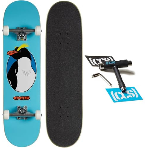 [CCS] Odd Birds Penguin Skateboard Complete 8.25