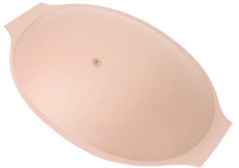 Faux Ventre de Grossesse Réaliste Stuffer Léger Respirant Confortable à Porter Faux Ventre de Grossesse Rectangulaire pour Accessoires Costumes Cosplay Acteur Maternité