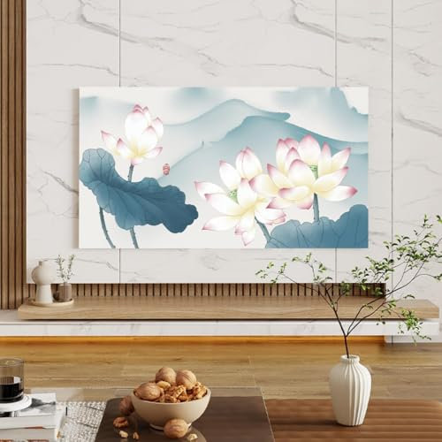 HSTANGKY Funda Antipolvo Para TV Con Impresión Artística Para TV De Interior De 32-80 Pulgadas Protector Antipolvo De Pantalla Para Televisores LCD/LED-flower4||40-43inch
