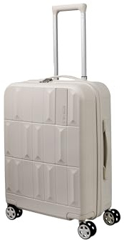Travelite Panello - Maleta rígida (55 cm), Marfil, Handgepäck 55cm, Carro de Equipaje de Mano rígido