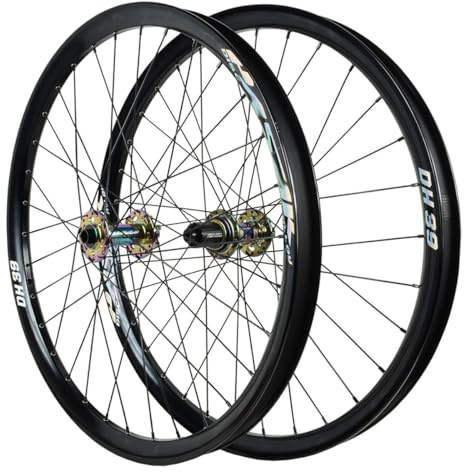 26/27,5/29 MTB Laufradsatz Steckachse Fahrrad Laufräder 15 * 110mm/12 * 148mm Scheibenbremsnabe 32H Aluminiumlegierung Doppelwandige Felge Kompatibel Mit 7-12 Fach Kassetten XC DH