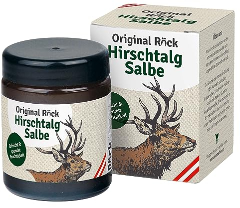 Original Röck Hirschtalg-Salbe – der beliebte Klassiker aus Österreich! Wohltuend für strapazierte Füße: beugt Blasen, Schwielen und Hornhaut vor.
