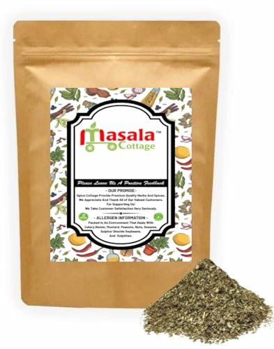 Tulsi Leaves Dried Premium Quality Holy Basil Premium Quality by Masala Cottage® 25g-1.9kg (50, Grams)