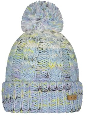 Barts Iska Beanie Strickmütze Wintermütze Skimütze Damen - mit Umschlag, Futter Winter Herbst-Winter