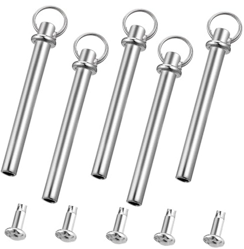 FUNOMOCYA 10sets Kit di Riparazione Professionale per Ventagli Pieghevoli Rivetti E Dadi per Albero Ventaglio Accessori per Fai da Te Manutenzione Facile E Veloce Materiale Inossidabile Leggero E