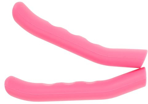 Toddmomy Bike Brake Lever Covers Anti-Skid Silicone Cycling Handlebar Grips Protective Brake Handle Sleeve for Folding Bikes Accessories