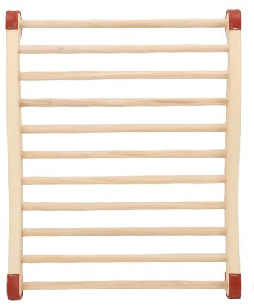 Hiraith Pine Wood Sauna Backrest - S-Shaped Ergonomic Design with Anti-Slip Silicone, 40x50cm Comfortable Back Support for Infrared Sauna & Spa Relaxation