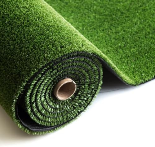 Mugar- Césped Artificial Tipo moqueta de 7mm- Ignífugo, Resistente al Agua y a Rayos UV. Venta por Rollos o metreado (1x20 m)