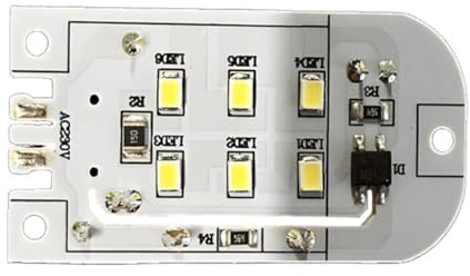 GMBYLBY Tiras de luz LED brillantes para panel de iluminación con textura de PCB, fácil instalación, lámpara de frigorífico para