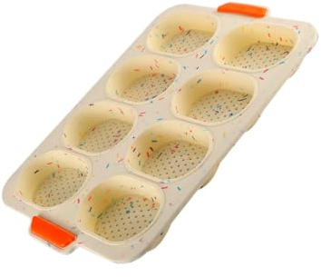 LOLIPPYY Molde de Silicona para Pan Pequeño Antiadherente y Seguro Molde para Hornear Pasteles y Fondant Diseño para Uso Doméstico