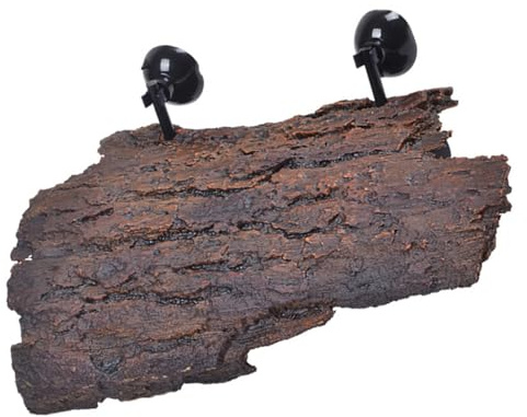 ERINGOGO Schildkrötenplattform mit Saugnäpfen Kletter Schwimminsel für Reptilienterrarium Dekoratives Aquarium Ornament für Schildkröten Eidechsen und Amphibien Einfach zu Reinigen