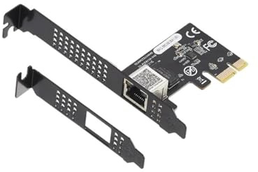 For Chip RTL8111H for PC, Tarjeta de Red de 2,5 GB, Adaptador PCI Express X1 Gigabit Ethernet, 1 Puerto, Interfaz RJ45, Tarjeta LAN PCIE de 2500Mbps