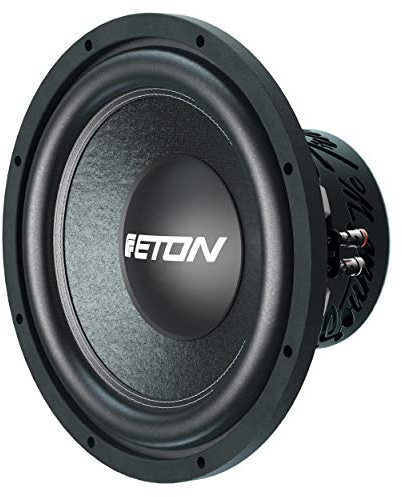 ETON PW 12: Kräftiger 30 cm / 12 Zoll Langhub Woofer, Bass fürs Auto, Bass Lautsprecher mit Ferritmagnet, handgeschöpfter Papiermembran, 2 x 2 Ohm Doppelschwingspule, 1200 Watt