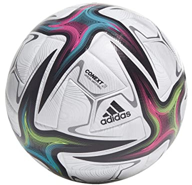 adidas Conext 21 Pro FIFA Ball GK3488, Womens,Boy,Girl,Mens Footballs, White, 5 EU