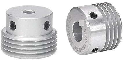 SSIMOO Wedge 4PJ Belt Pulley 4 Slots Diameter 42.5/45/47.5/50mm PJ Multi-Wedge Wheel Transmission Parts Synchronous Pulley Kindly (Size : 4PJ-D47.5-P12)