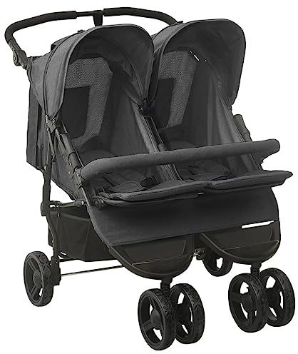 SKM Geschwisterwagen Anthrazit Stahl, Weight: 16.5 kg, 10242