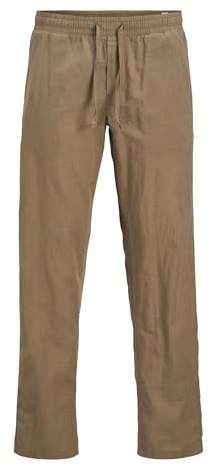 Jack & Jones Jpstkane Jjsummer Jogger Sn Pantalones de Tela para Hombre, Elmwood, XL