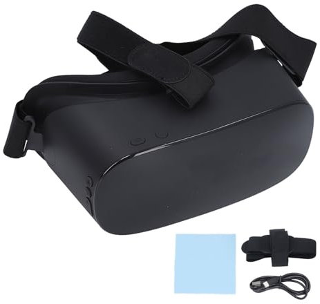 GOWENIC Casque VR, Lunettes VR 2,4 G 5G Wi FI BT 3D, Connexion OTG HD 2560 X 1440, Casque VR 3D Ergonomique et Confortable pour Le Divertissement