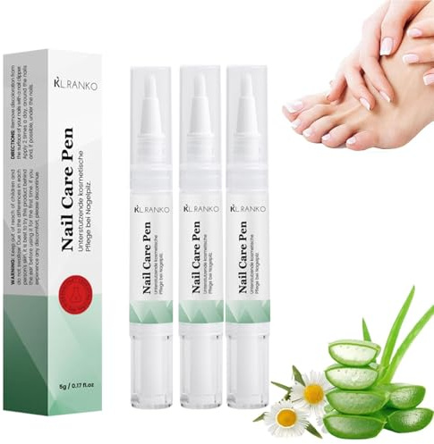 Nail Care Pen, 3 Stück Nail Repair Pen, zur Nagelreparatur,Nagelstruktur-Essenz, zum Schutz und zur Stärkung der Nägel,zur Pflege und Reparatur von Nägeln und Nagelhaut