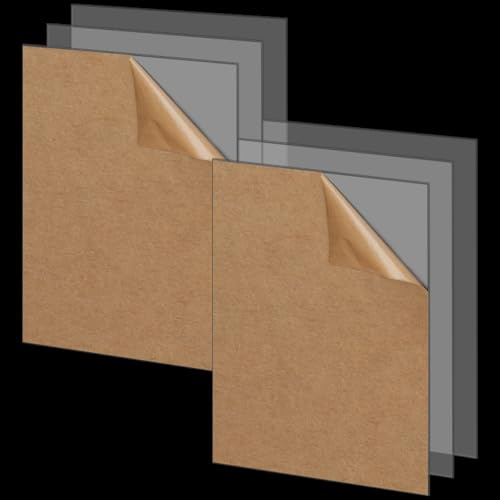 AHAQU 6PCS A3 Clear Acrylic Sheet 42x30cm, 5mm Thick Transparent Plastic Sheet Acrylic Board, Perspex Sheets for Househld Decoration, DIY Projects, Picture Frame, Painting Display
