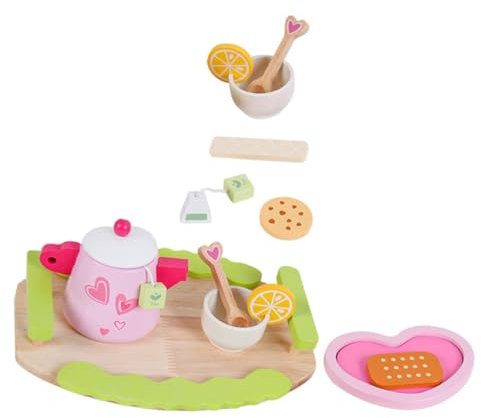 BESTonZON 1 Jeu de Maison de Jeu Jouets pour bébé Enfants Jouets pour Filles Jouets pour Tout-Petits Toys Jeux creatifs Jouets d'éveil de Simulation éducatif en Bois