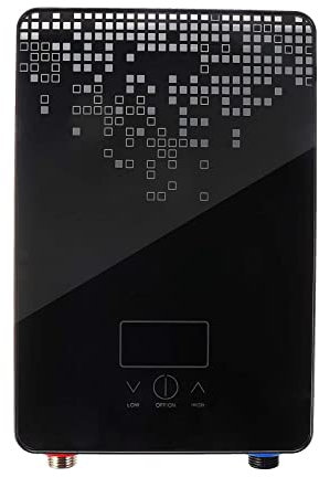 Water Heater for Bath 6500W Electric Water Heater Multi-purpose Household Hot-Water Heater Instant Tankless Bathroom Shower High-Precision Thermostat & Copper Heat Exchanger Hospitals, Schools and Car
