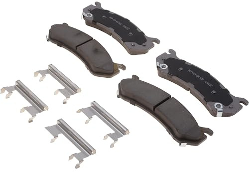 ACDelco Silver 14D785CHF1 (19469664) Front and Rear Disc Brake Pad Kit