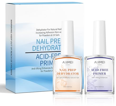 Déshydrateur et apprêt sans acide (déshydrateur d'ongles et apprêt sans acide)