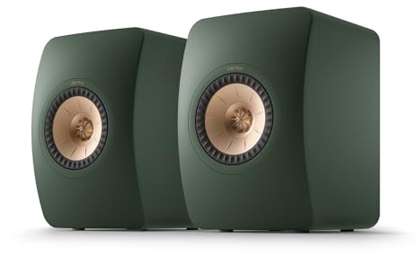 KEF LS50 Meta Passive Bookshelf Speakers - Pair (Moss Green)
