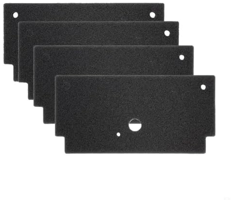 X7XA luddfilter tvättapparat del svampstruktur lämplig för tvättmaskin (4-pack)