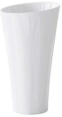 doporro Lavabo Colonne Rond Blanc Vasque sur Pied Solid Surface Lave Mains pour Salle de Bain 42x42x85cm Colossum33