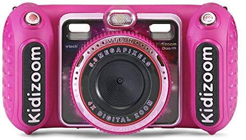 VTech KidiZoom Duo DX Digital Selfie Camera with MP3 Player - Pink