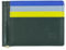 DUDU Portafoglio Uomo con Fermasoldi in Pelle Porta Carte di Credito Clip Banconote Sottile Porta Tessere Mangrove