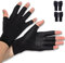 Donfri 2 Paires de Gants D'arthrite en Cuivre, Gants de Compression de la Polyarthrite Rhumatoïde Protege poignet Taille S