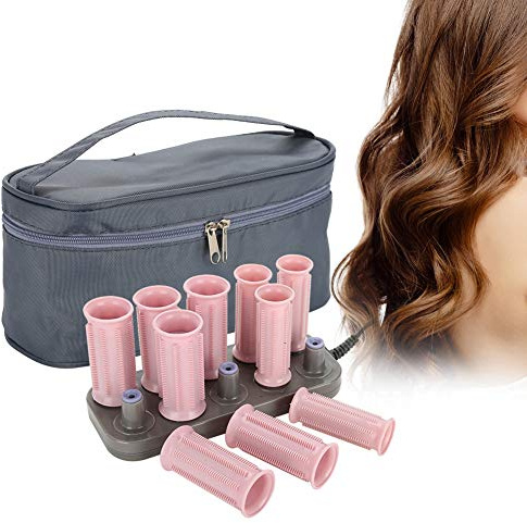 Instant Hot Compact Heat Roller with Ceramic Technology; 10PCS Professional Electric Heating Hot Curling Iron Curling Hair Styling Tool For All Hair Lengths(Basic), Wholesale Business