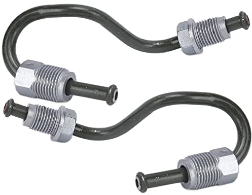 Akozon Línea de Freno Trasero 2PCS Izquierda Y Derecha 1K0611763E 1K0611763F Reemplazo para A3 Convertible