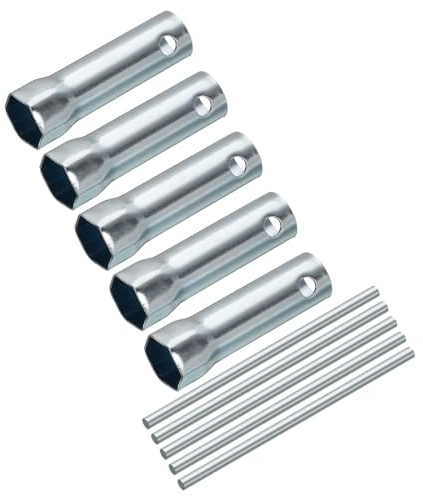 sourcing map Universal-Zündkerzenschlüssel, 21 mm, 5 Stück