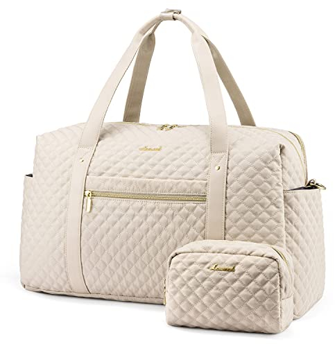 LOVEVOOK Reisetasche Damen Sporttasche Groß mit Laptopfach Weekender Handgepäck Tasche Gym Bag Travel Duffle Fitness Frauen Kliniktasche Krankenhaustasche für Reise Flugzeug Sport Leicht