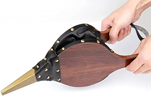 Roysmart Soffietto a soffietto, chiodi decorativi dorati, passante per appendere, soffietto in plastica