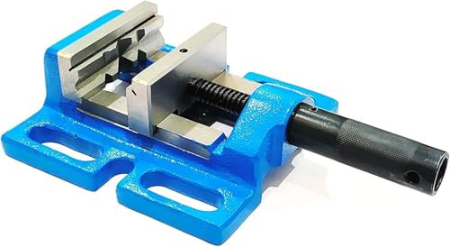 A.D. International Unigrip drill press vice vise | High accuracy | Hi-grade cast Iron Machine Tool (4 Inch I 100 mm)