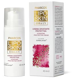 PHARCOS® Liposkin Idra UV 40 ml - Crema idratante protettiva con SPF 30 per pelli a tendenza acneica