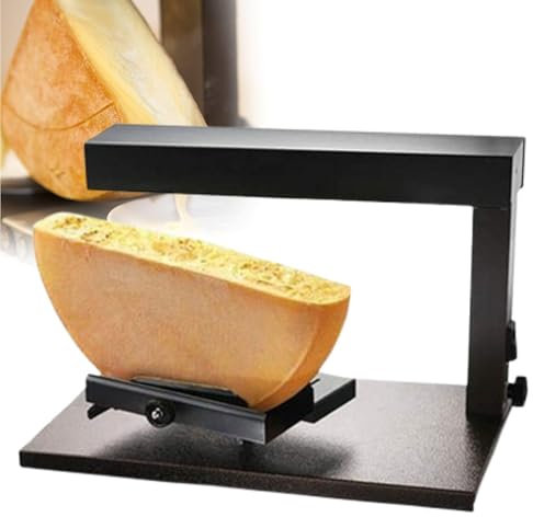 Parrilla para queso raclette Fundidor de queso raclette 650w 40s derretimiento uniforme calentamiento Se puede inclinar y girar para derretir y calentar el queso,Odd