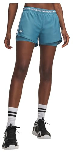 Under Armour Tech Play Up 2In1 Shorts Damen blau