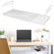 YYTECH Estantería inferior, cesta colgante para armario, estante inferior con ajustable de 38 – 70 cm, cesta colgante de metal, organizador en armarios de cocina, despensa, zapateros y armarios